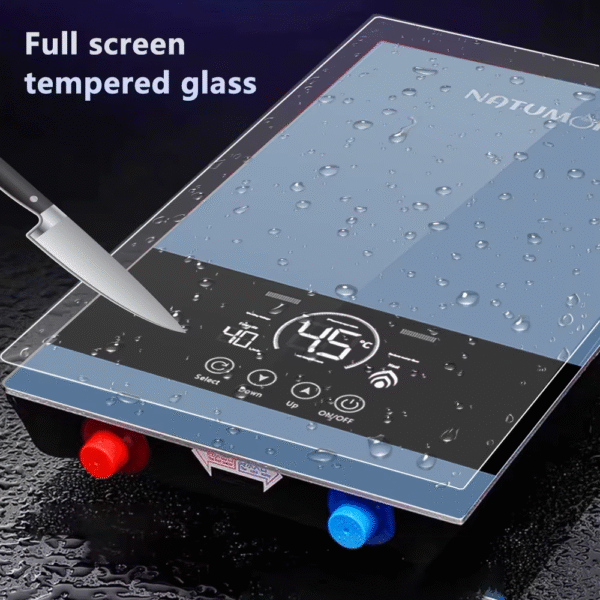 Hot Water Tankless Instantaneous Geysers Smart Instant Water Heater Electric Boiler Indoor 8500W for Hotel Shower - Imagen 3