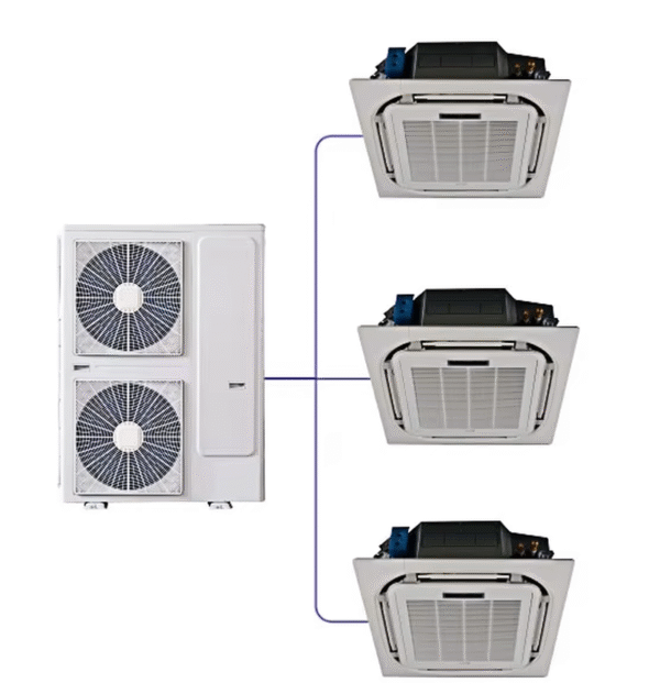 10Tons Office Apartment Use Multi Zone Split Multiple Type Conditioning Mini VRF Central Ac System Unit Split Air Conditioner - Imagen 5