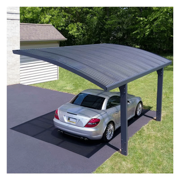 Garage Designs Outdoor Polycarbonate Roof Aluminum Modern Metal Carport