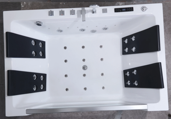 Jacuzzis Indoor Spa Whirlpool Bathtub Massage Bathtub Bath Tub Person Tub Acrylic 2 CE Bathroom Modern Colorful Light 10 Sets - Imagen 6