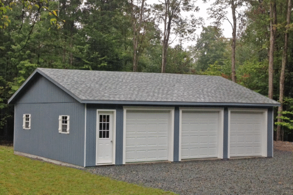 Steel Structure Car Garage Galvanized Steel Shed Small Car Garage for Parking Prefabricated Workshop Steel Structure Warehouse - Imagen 3
