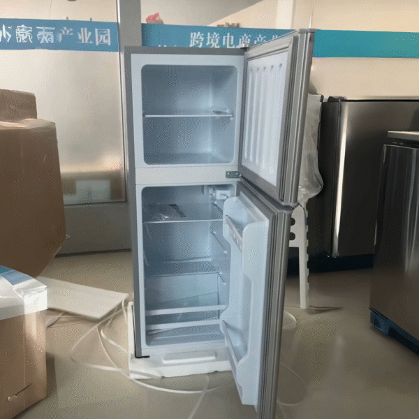 D Best-Selling 156L Liter Two-Door Refrigerator for Home Use with Cold Storage and Fresh-Keeping Functions Freezer - Imagen 2