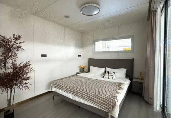 2 Storey Portable Expandable Prefab House Tiny Homes to Live in for Adults Mini Foldable Container House Mobile Home Modular Homes Mini Live Houses Double Floors Prefab Space - Imagen 5