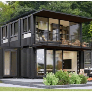2 Storey Portable Expandable Prefab House Tiny Homes to Live in for Adults Mini Foldable Container House Mobile Home Modular Homes Mini Live Houses Double Floors Prefab Space