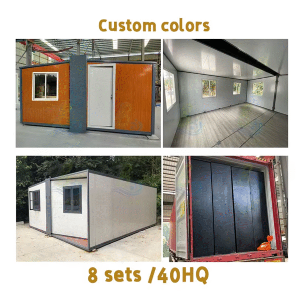 Mobile Home 2 Bedroom Portable Living Container House Australia 20Ft 40Ft Expandable Container House Tiny Home - Imagen 3