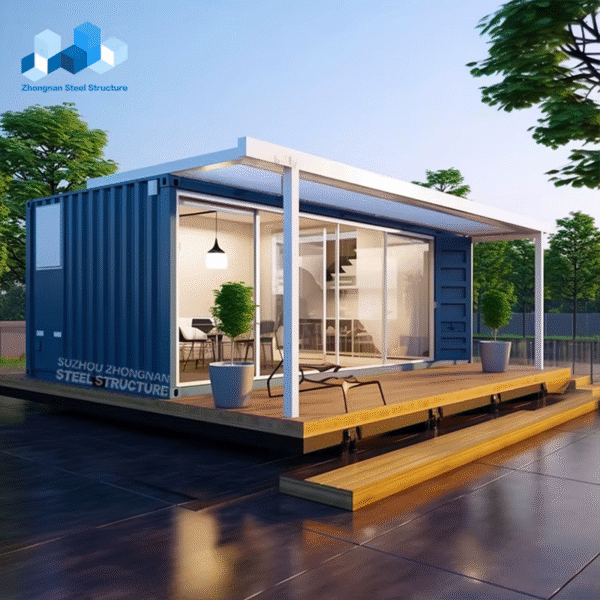 Prefab Shipping Container Home 2 Storey Building Modular Prefabricated House with Toilet and Pool for Dominican Republic - Imagen 5