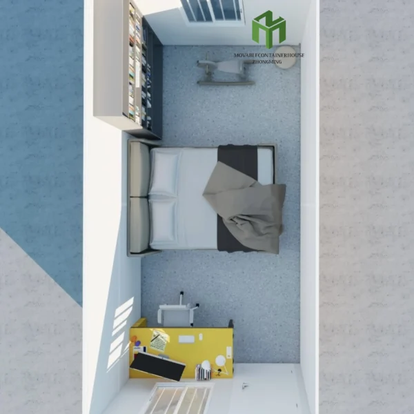 20 Ft Detachable Container House Cabin Modular Tiny House Prefab Relief Camp Emergency Rescue Mobile Living Container House - Imagen 6