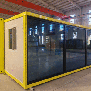 20 Ft Luxury Expandable Container House Prefabricated Portable Modular Steel Cabin Sandwich Panel Home for Home Office