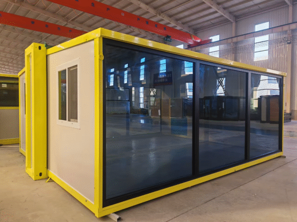 20 Ft Luxury Expandable Container House Prefabricated Portable Modular Steel Cabin Sandwich Panel Home for Home Office